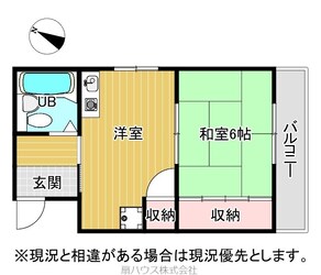 フジハイツ打田の物件間取画像